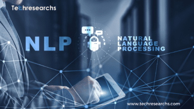 A picture showing natural language processing (NLP)