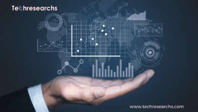 A picture showing human hands on Business Intelligence BI And Data Management